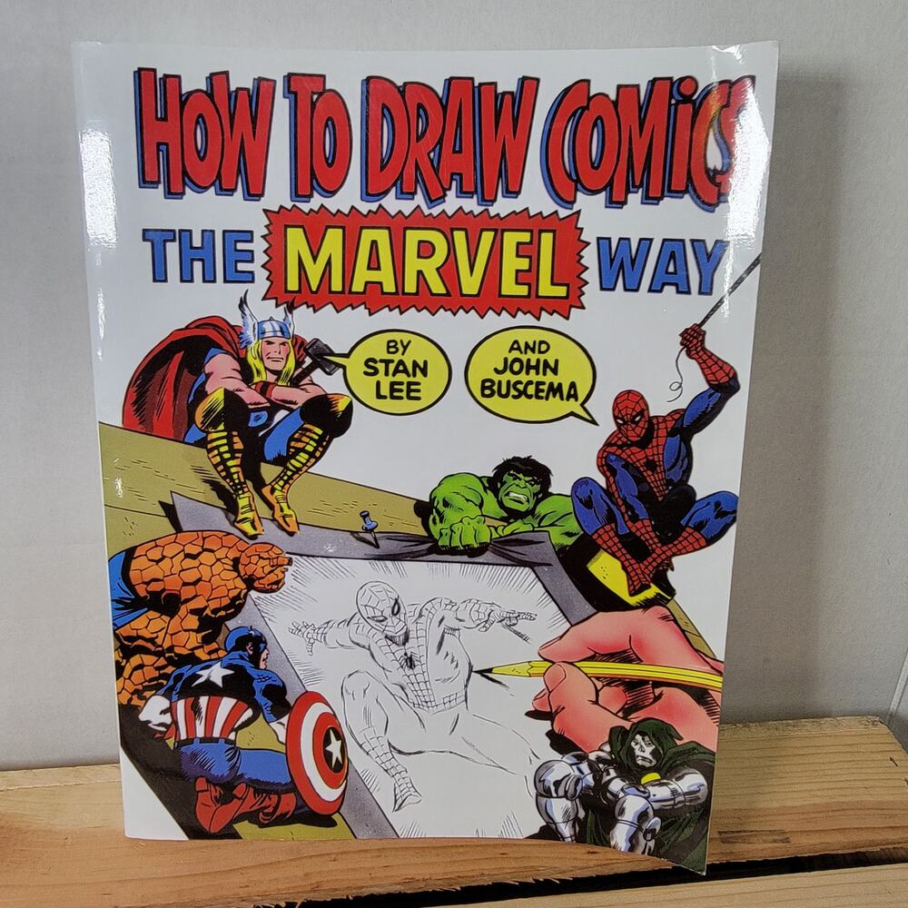BOOK: How To Draw Comics The Marvel Way By Stan Lee (paperback)